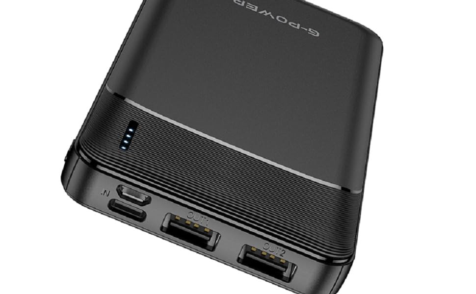 G-Power-Brilliance-10000mAh-Power-Bank-with-Display-Black-GP001-Lithium-Battery-Number-of-Ports-3-rlm